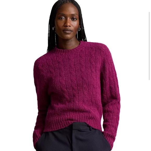 Polo by Ralph Lauren Cable Knit Sweater size L
